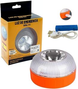 Luz de Emergencia V16 para Señalización en Carretera de Coche y Moto