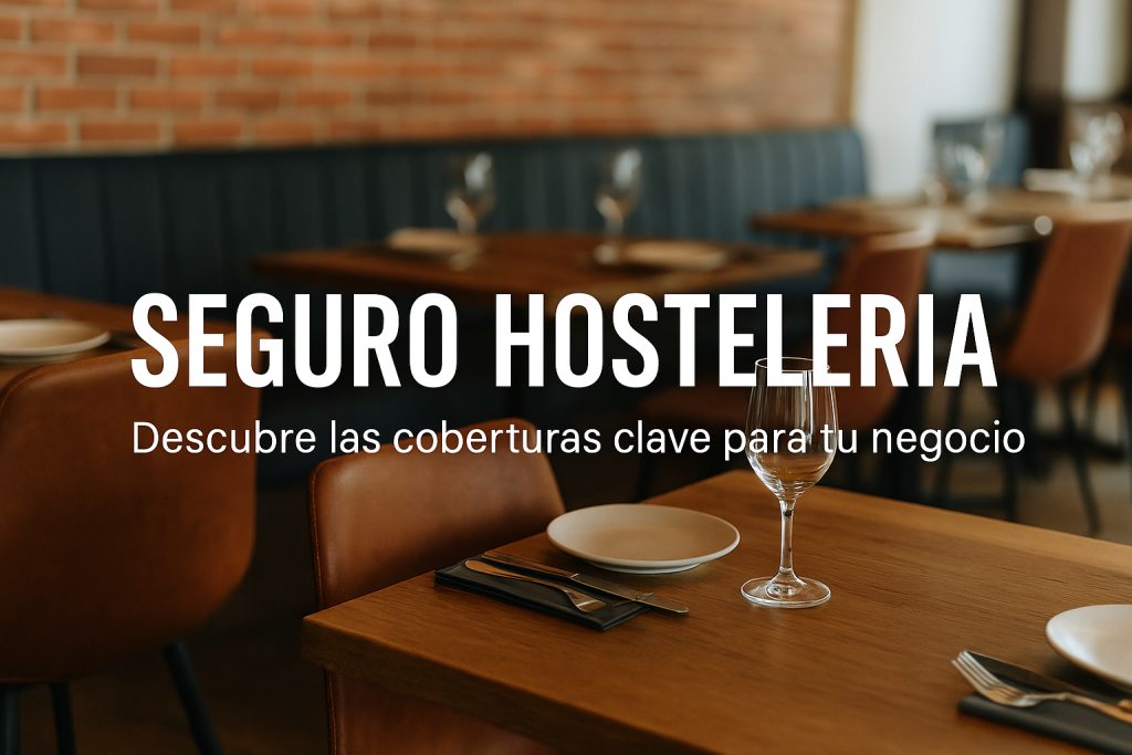 seguro hostelería para restaurantes y bares